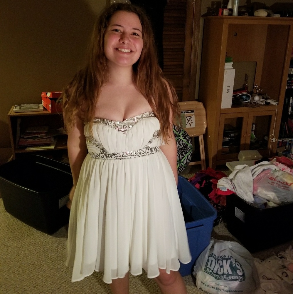 Short prom or homecoming dress